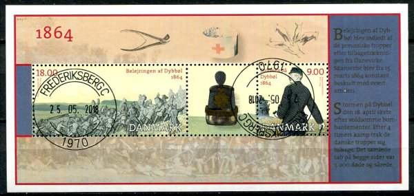 Danmark Afa 1772A Stemplet Miniark