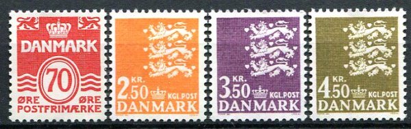 Danmark Afa 527 - 30 Postfrisk