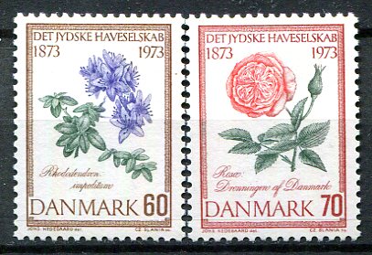 Danmark Afa 545 - 46 Postfrisk