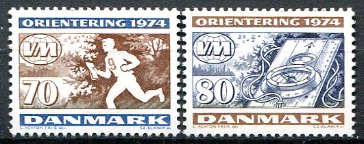 Danmark Afa 575 - 76 Postfrisk