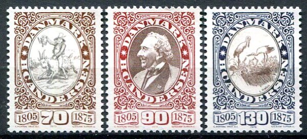 Danmark Afa 594 - 96 Postfrisk