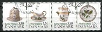 Danmark Afa 966 - 69 Stemplet 4-stribe