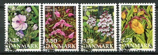 Danmark Afa 970 - 73 Stemplet
