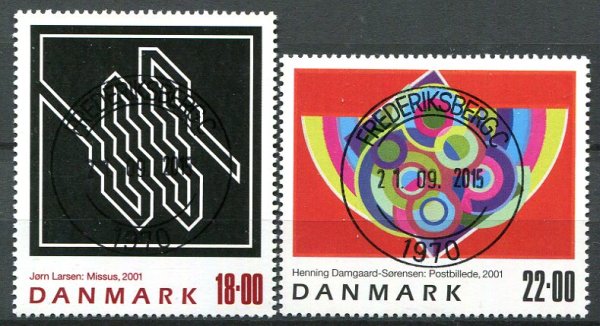 Danmark Afa 1292 - 93 Stemplet