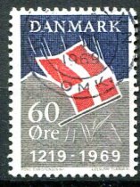 Danmark Afa 484 Stemplet