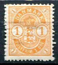 Danmark Afa 37 Stemplet