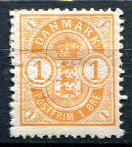 Danmark Afa 37 Stemplet