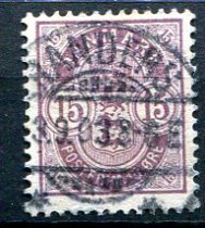 Danmark Afa 38 Stemplet