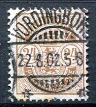 Danmark Afa 39 Stemplet