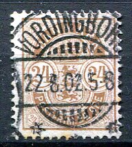 Danmark Afa 39 Stemplet