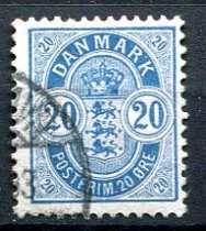 Danmark Afa 36B Stemplet