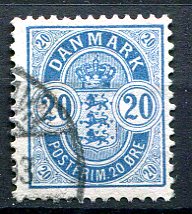 Danmark Afa 36B Stemplet