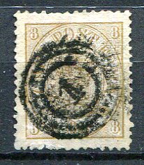 Danmark Afa 14 Stemplet