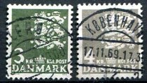 Danmark Afa 486 - 87 Stemplet