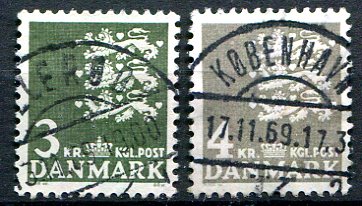 Danmark Afa 486 - 87 Stemplet