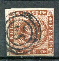 Danmark Afa 07 Stemplet