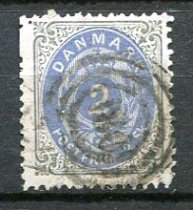 Danmark Afa 16 Stemplet