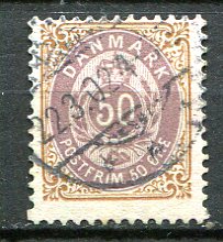 Danmark Afa 30C Stemplet