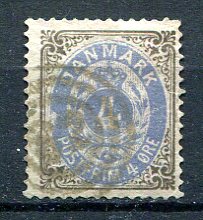 Danmark Afa 23a Stemplet
