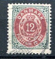 Danmark Afa 26a Stemplet