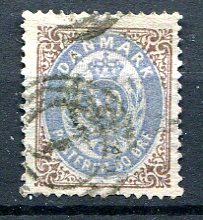 Danmark Afa 30a Stemplet