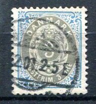 Danmark Afa 22B Stemplet