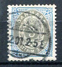 Danmark Afa 22B Stemplet