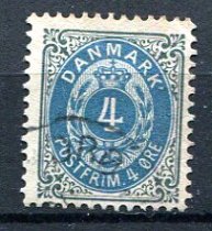 Danmark Afa 23B Stemplet