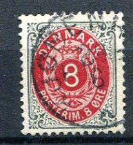 Danmark Afa 25B Stemplet