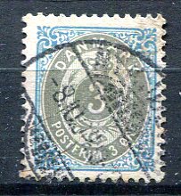 Danmark Afa 22C Stemplet