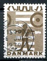 Danmark Afa 494 Stemplet
