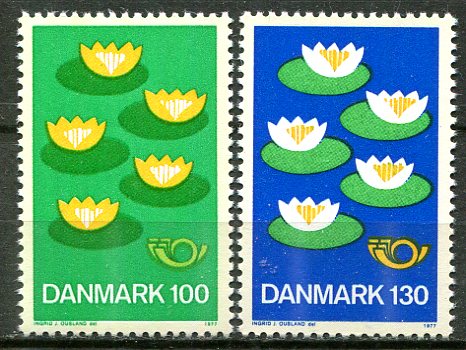 Danmark Afa 631 - 32 Postfrisk