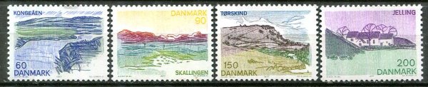 Danmark Afa 637 - 40 Postfrisk