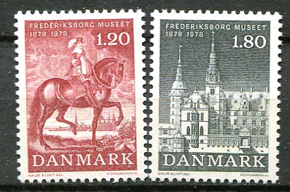 Danmark Afa 656 - 57 Postfrisk