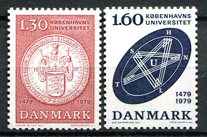 Danmark Afa 673 - 74 Postfrisk