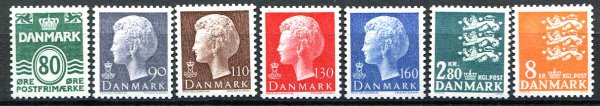 Danmark Afa 675 - 81 Postfrisk