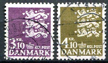 Danmark Afa 501 - 02 Stemplet