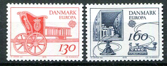 Danmark Afa 682 - 83 Postfrisk