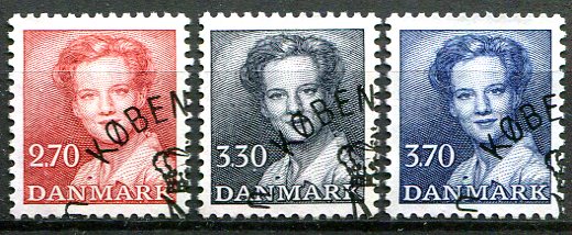 Danmark Afa 790 - 92 Stemplet