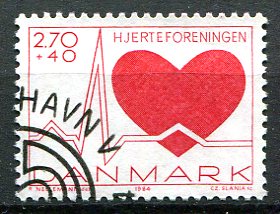 Danmark Afa 808 Stemplet