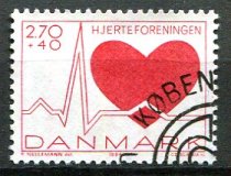 Danmark Afa 808 Stemplet