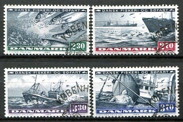 Danmark Afa 809 - 12 Stemplet