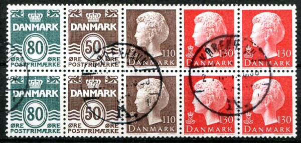 Danmark Afa HS 03 Stemplet Hæftesammentryk