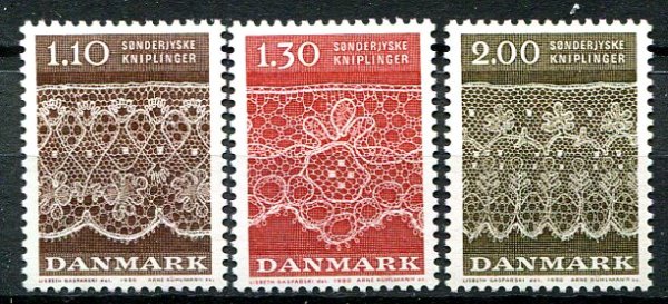 Danmark Afa 711 - 13 Postfrisk