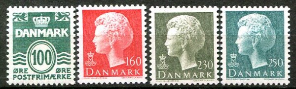 Danmark Afa 714 - 17 Postfrisk
