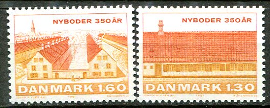 Danmark Afa 725 - 26 Postfrisk