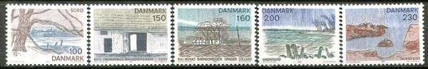 Danmark Afa 730 - 34 Postfrisk