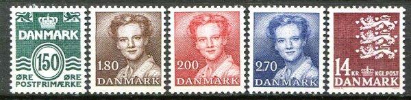Danmark Afa 749 - 53 Postfrisk