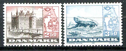 Danmark Afa 769 - 70 Postfrisk