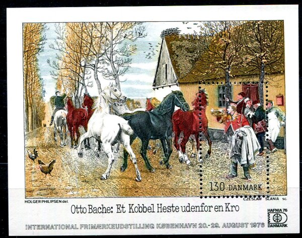 Danmark Afa 625ay Postfrisk Miniark